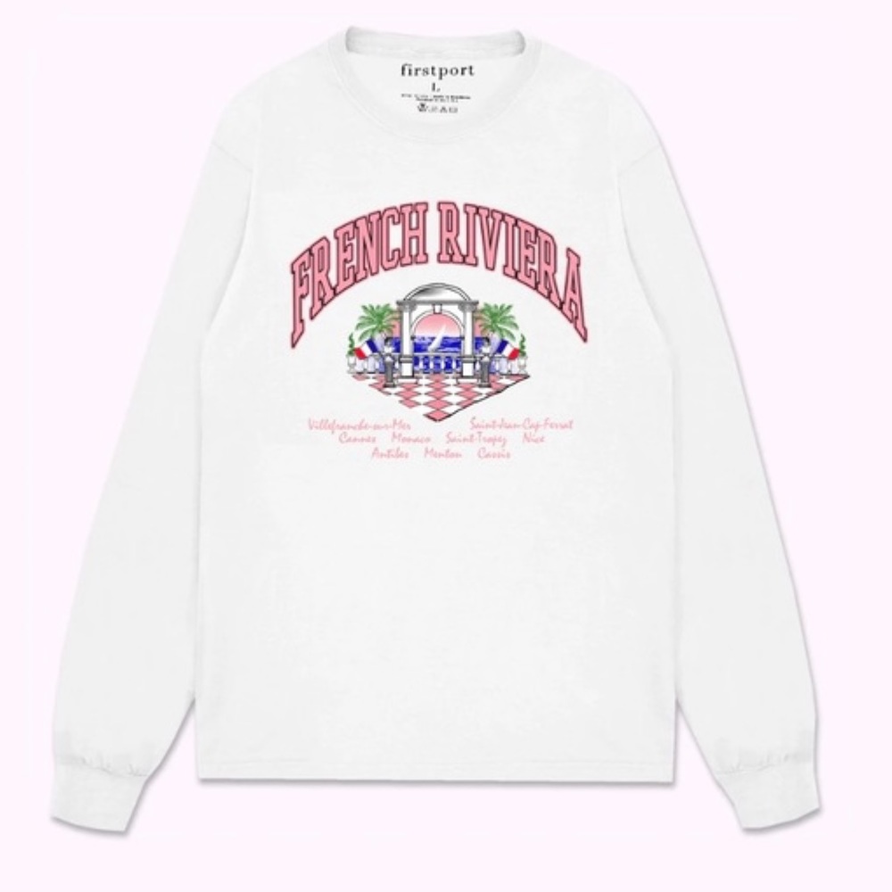 FIRST PORT French Riviera long sleeve shirt